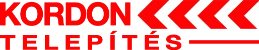 Kordon telepítés