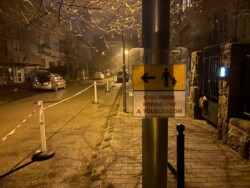Közlekedésszabályozás kordonnal